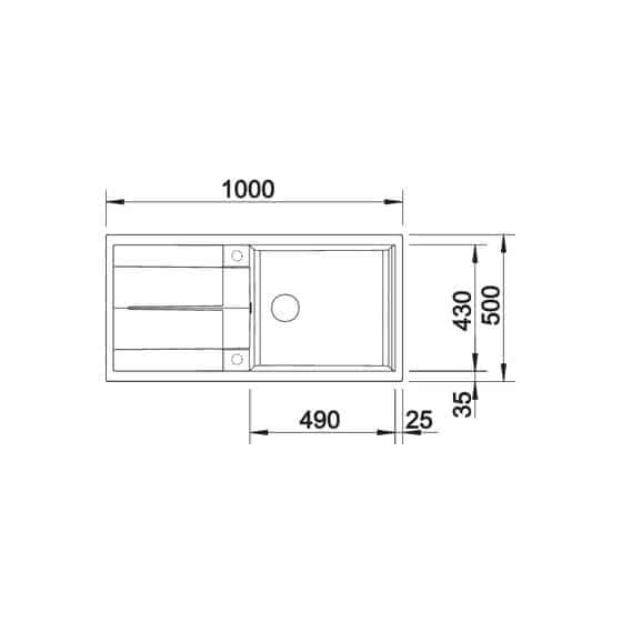 Blanco Metra XL 6S Silgranit Blanco Metra XL 6S Silgranit