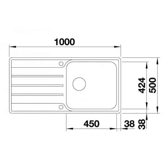 Blanco Lemis XL 6S-IF