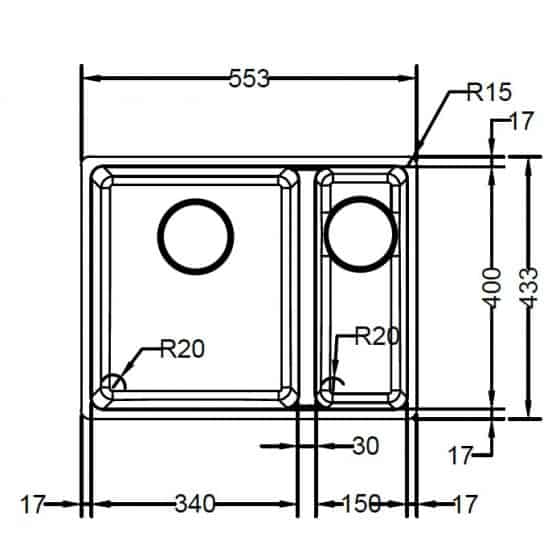Franke Maris Fragranit+ MRG160-34-15 Franke Maris Fragranit+ MRG160-34-15