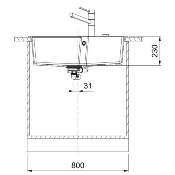 Franke Urbis Fragranit+ UBG610-72 Franke Urbis Fragranit+ UBG610-72