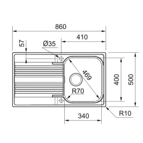 Franke Smart SRL611-86 Franke Smart SRL611-86