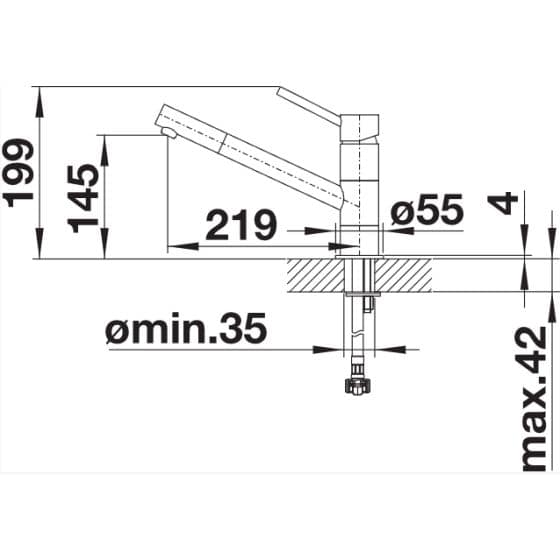 Blanco Kano Silgranit Look Bicolore