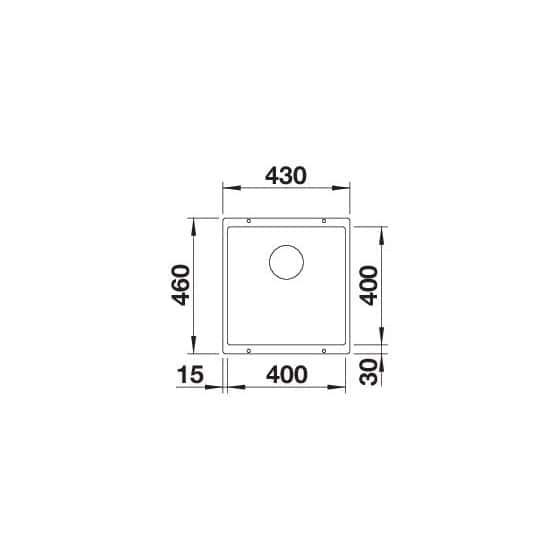 Blanco Rotan 400-U Blanc Silgranit Blanco Rotan 400-U Blanc Silgranit