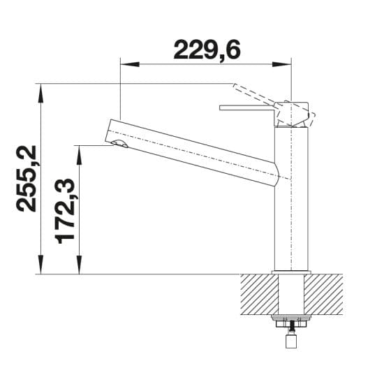 Blanco Ambis Inox Brossé