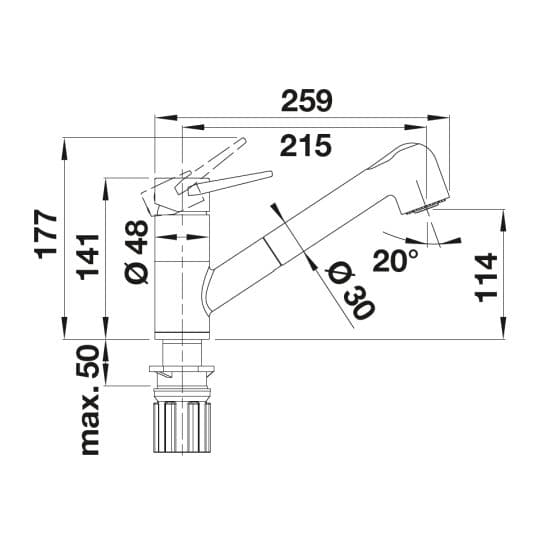 BlancoBlancowega II-S Silgranit