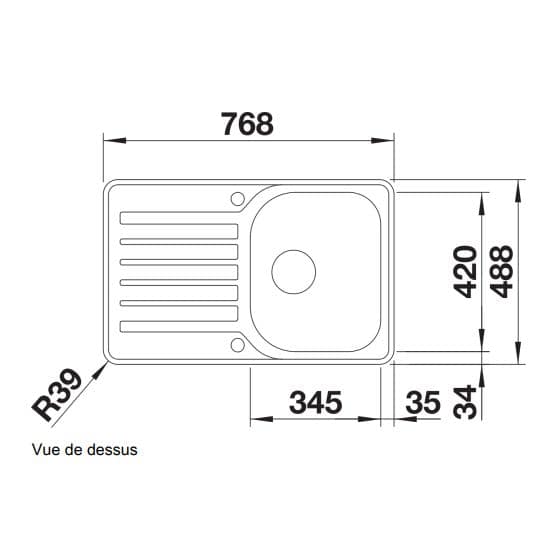 Blanco Lantos 45S-IF Compact Blanco Lantos 45S-IF Compact