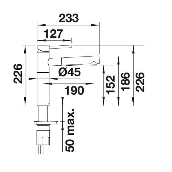 Blanco Alta-S II Chrome