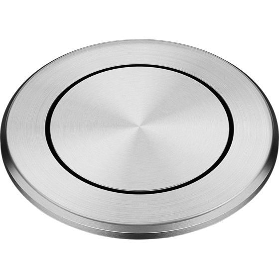 Bouton push Franke finition inox satiné Bouton push Franke finition inox satiné