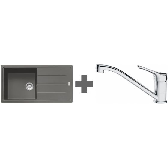 PACK Franke Basis Fragranit BFG611-XL + Mitigeur PACK Franke Basis Fragranit BFG611-XL + Mitigeur