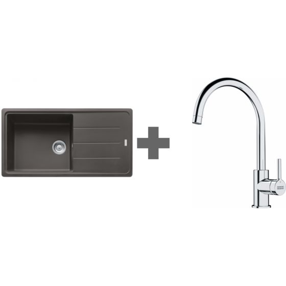 PACK Franke Basis Fragranit BFG611-XL + Mitigeur PACK Franke Basis Fragranit BFG611-XL + Mitigeur