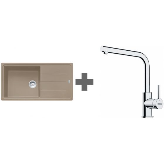 PACK Franke Basis Fragranit BFG611-XL + Mitigeur PACK Franke Basis Fragranit BFG611-XL + Mitigeur
