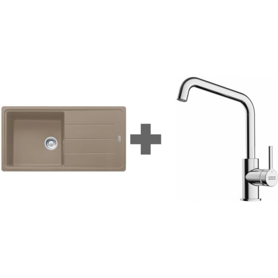 PACK Franke Basis Fragranit BFG611-XL + Mitigeur PACK Franke Basis Fragranit BFG611-XL + Mitigeur