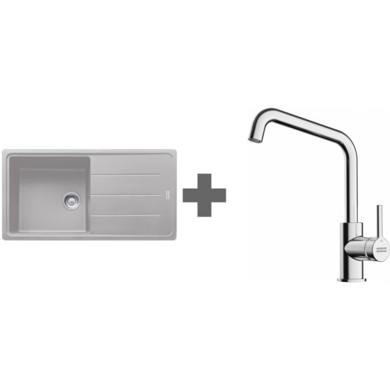 PACK Franke Basis Fragranit BFG611-XL + Mitigeur PACK Franke Basis Fragranit BFG611-XL + Mitigeur