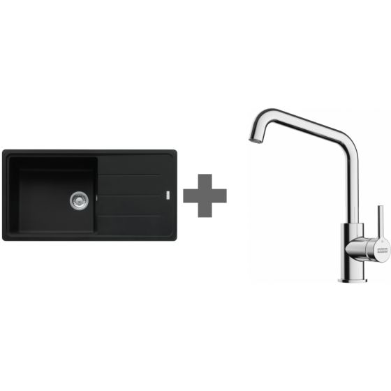 PACK Franke Basis Fragranit BFG611-XL + Mitigeur PACK Franke Basis Fragranit BFG611-XL + Mitigeur