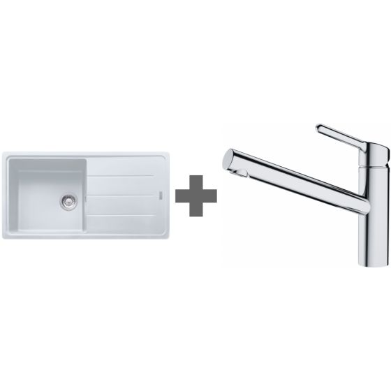 PACK Franke Basis Fragranit BFG611-XL + Mitigeur PACK Franke Basis Fragranit BFG611-XL + Mitigeur