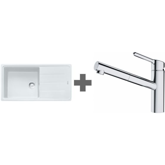 PACK Franke Basis Fragranit BFG611-XL + Mitigeur PACK Franke Basis Fragranit BFG611-XL + Mitigeur