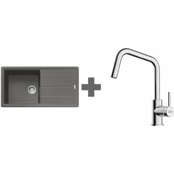 PACK Franke Basis Fragranit BFG611-XL + Mitigeur PACK Franke Basis Fragranit BFG611-XL + Mitigeur