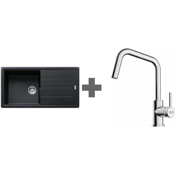 PACK Franke Basis Fragranit BFG611-XL + Mitigeur PACK Franke Basis Fragranit BFG611-XL + Mitigeur