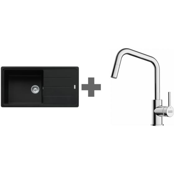 PACK Franke Basis Fragranit BFG611-XL + Mitigeur PACK Franke Basis Fragranit BFG611-XL + Mitigeur