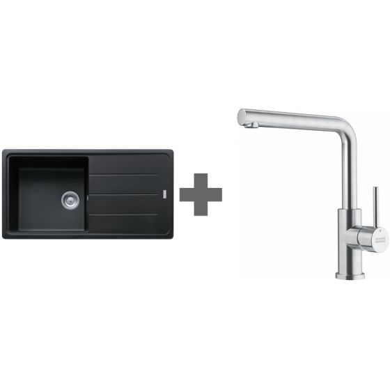 PACK Franke Basis Fragranit BFG611-XL + Mitigeur PACK Franke Basis Fragranit BFG611-XL + Mitigeur