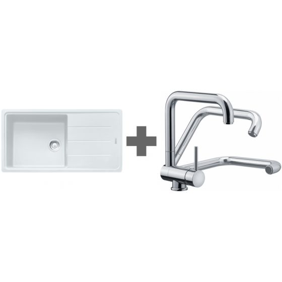 PACK Franke Basis Fragranit BFG611-XL + Mitigeur PACK Franke Basis Fragranit BFG611-XL + Mitigeur