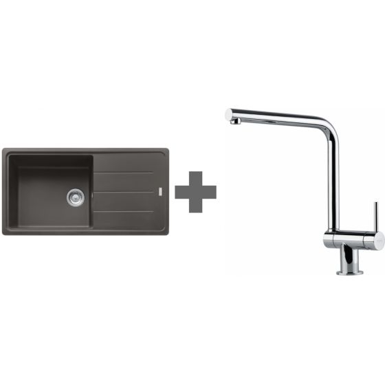 PACK Franke Basis Fragranit BFG611-XL + Mitigeur PACK Franke Basis Fragranit BFG611-XL + Mitigeur