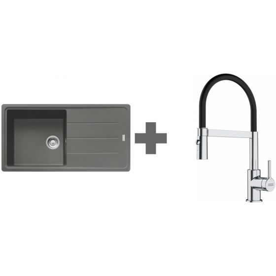 PACK Franke Basis Fragranit BFG611-XL + Mitigeur PACK Franke Basis Fragranit BFG611-XL + Mitigeur