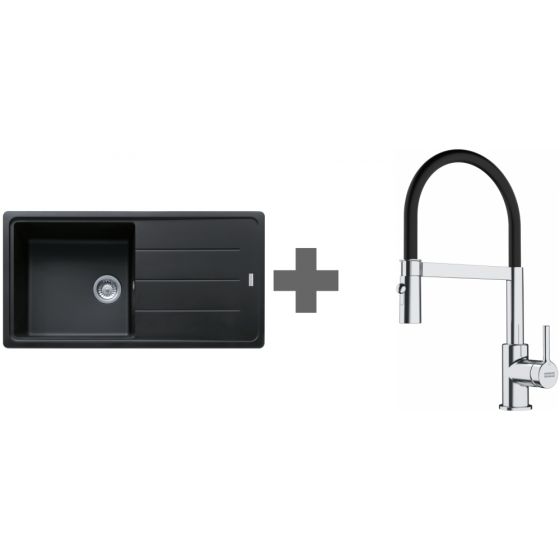 PACK Franke Basis Fragranit BFG611-XL + Mitigeur PACK Franke Basis Fragranit BFG611-XL + Mitigeur