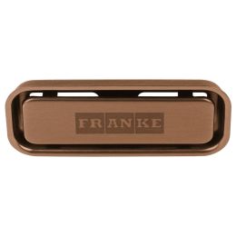Trop plein rectangulaire Franke Cuivre PVD